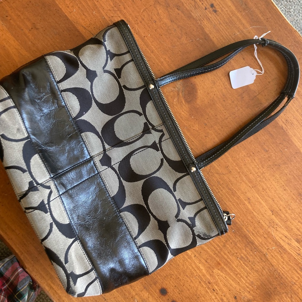Coach bag used